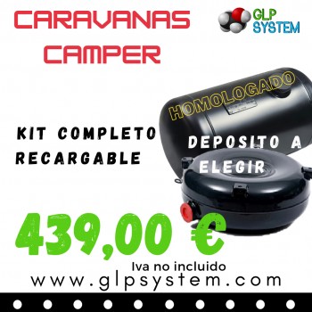 DEPOSITO RECARGABLE COMPLETO S/F