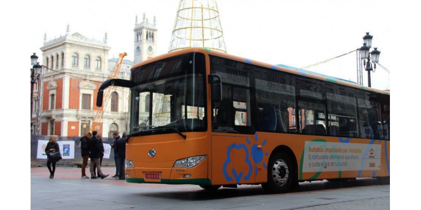 Repsol cederá a Auvasa un autobús de autogas homologado, combustible que puede acceder a la etiqueta 'ECO'