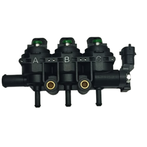 LandiRenzo GIRS12 rampa de inyección de 3 cilindros S (verde) con sensor de 5,5 bar