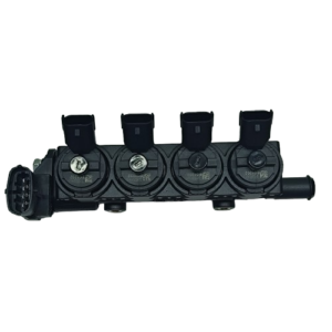 LandiRenzo GIRS12 rampa de inyección de 4 cilindros M (negro) con sensor de 3,5 bar